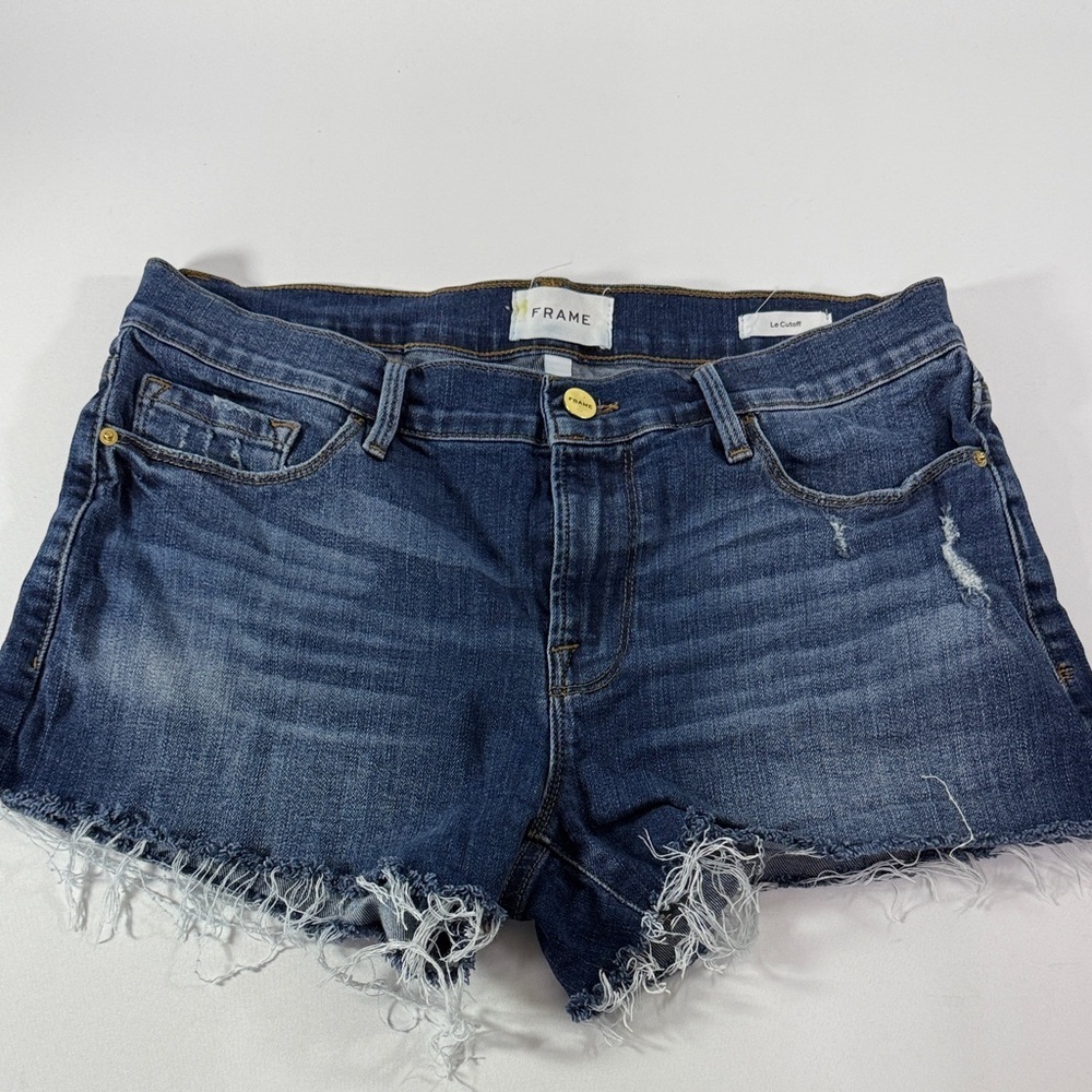 Frame Denim Blue Shorts women’s Size 28